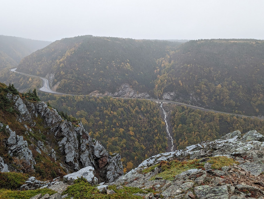 A view from the Skyline Trail (50 minutes away)